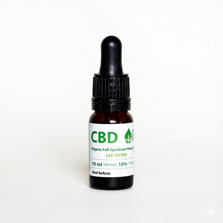 Klasiskā 10% Pilna Spektra CBD Eļļa 1000mg Cannamama